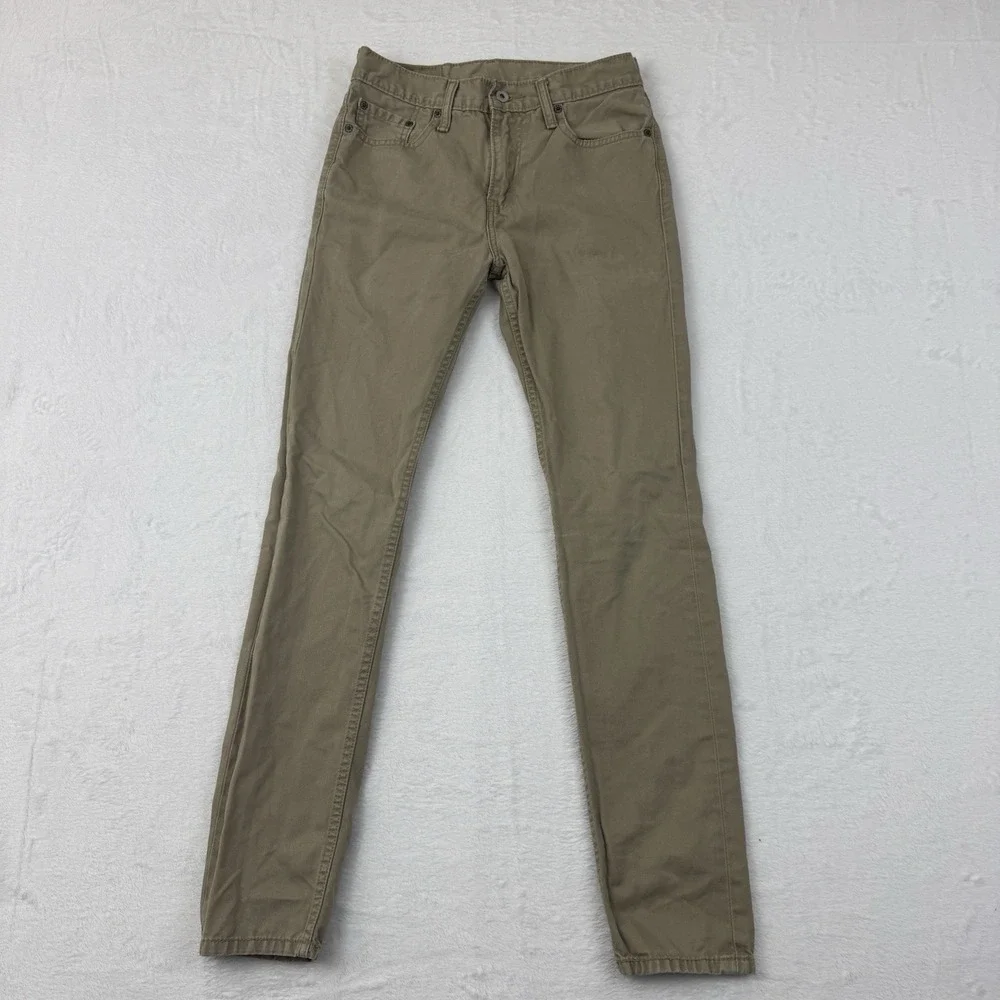 Levi's‎ 510 Men's W29 x L32 Tan Skinny Fit Denim Jeans